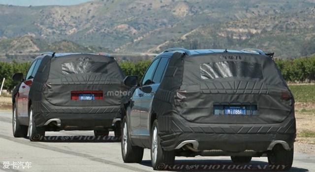 大众全新中型SUV最新谍照 有望明年推出